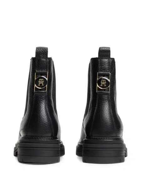Botine chelsea Tommy Hilfiger din piele negru
