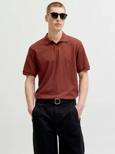 Tričko Jack & Jones červená