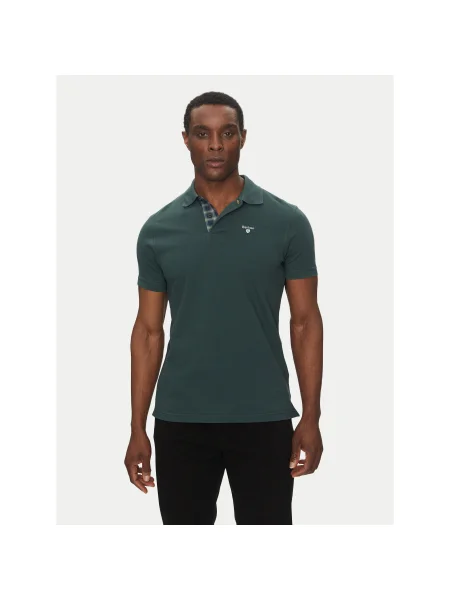 Barbour Pólóing Tartan Regular Fit zöld