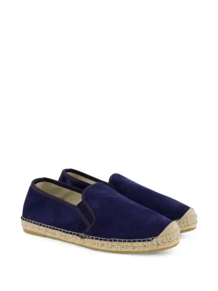 Espadrile Gibaldi din piele de căprioară albastru