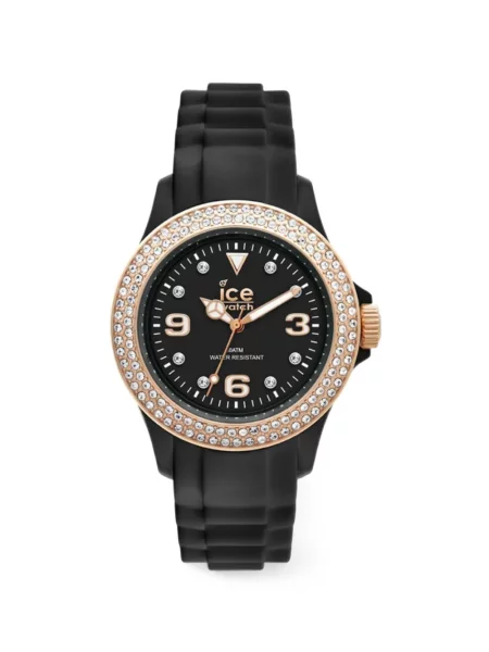 Ceas Ice-watch cu strasuri negru