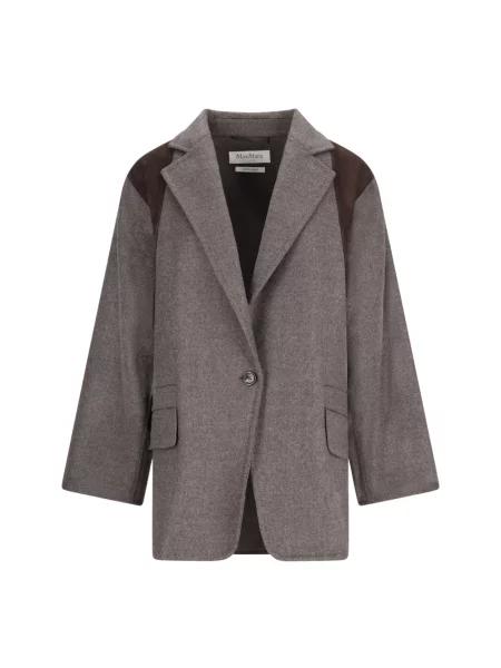 Marynarka Max Mara wełniana brązowa