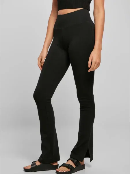 Legginsy Urban Classics z wysoką talią czarne