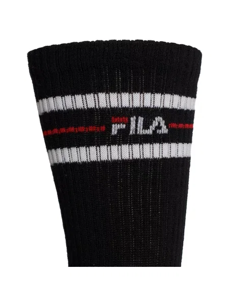 FILA Ponožky červená bílá černá