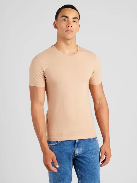 OLYMP Tricou deschis maro