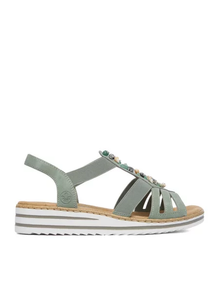 Rieker Sandale verde