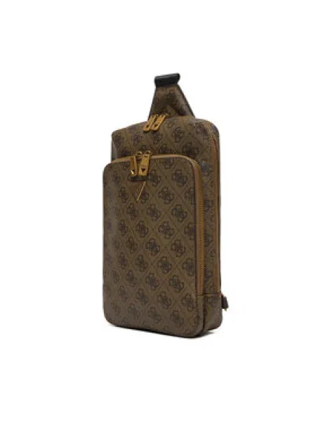 Válltáska Guess HMMILO barna