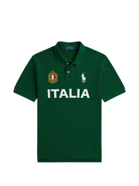 Koszulka polo dziecięca Polo Ralph Lauren zielona