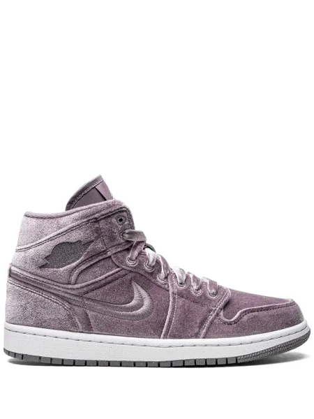 Sneakerși Jordan Air Jordan 1 de catifea violet