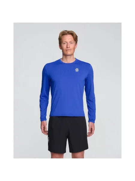 Koszulka z długim rękawem Daehlie Sportswear Tempo niebieska