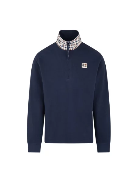 Koszulka polo Aquascutum niebieska