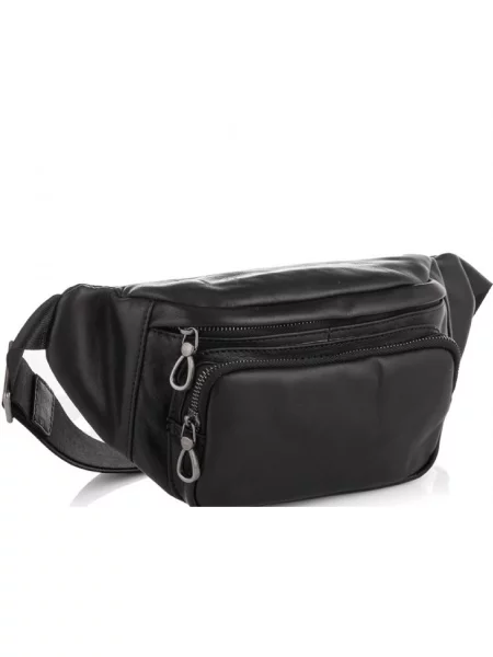 Поясная сумка Royalbag черная