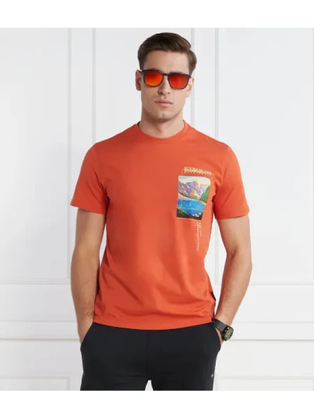 Napapijri Tricou S-CANADA portocaliu