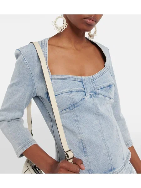 Top Isabel Marant albastru