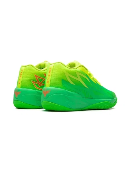 Sneakersy dziecięce Puma zielone