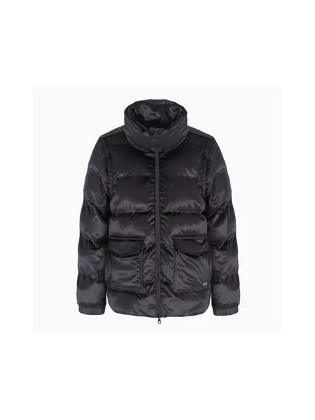 Куртка Emporio Armani Train Athletic Velour Extra Padded куртка чорна