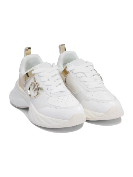 Sneakersy Pinko skórzane białe