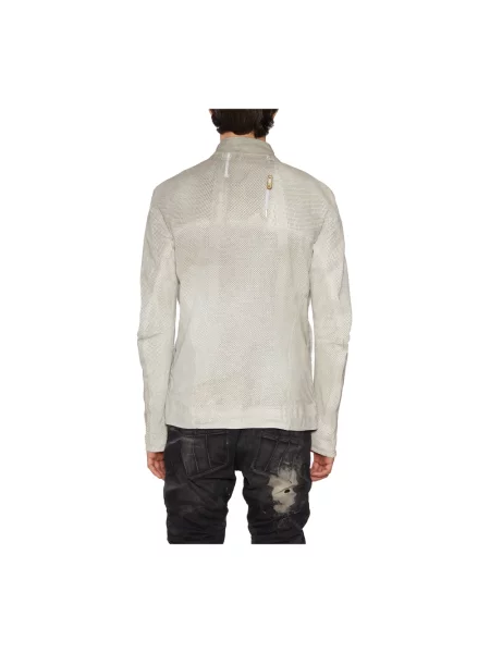 Kurtka skórzana Boris Bidjan Saberi szara