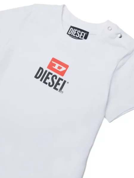 Koszulka dziecięca Diesel biała