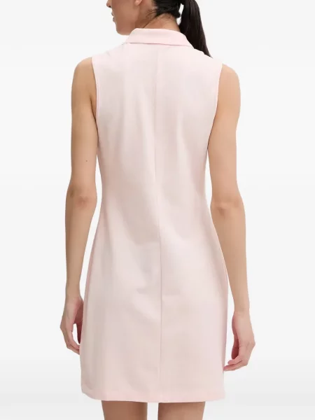 Gulerat rochie mini Guess fără mâneci roz