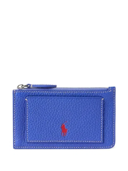 Mažas piniginė Polo Ralph Lauren apkarpytas mėlyna