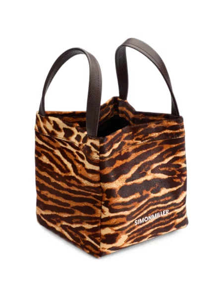 Τσάντα shopper Simon Miller καφέ