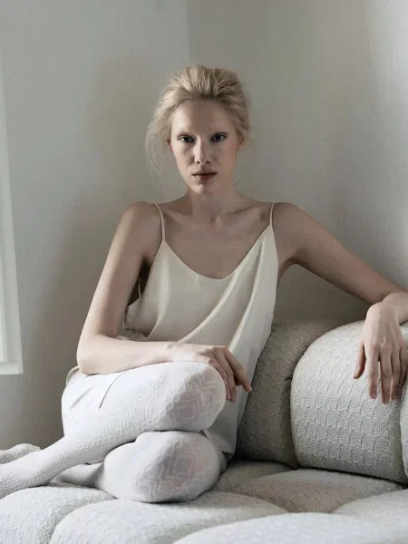 Платье мини Muuv клеш бежевое