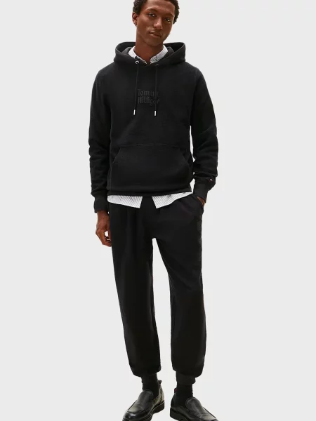 Махрова толстовка Tommy Hilfiger чорна