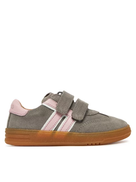 Кросівки дитячі Froddo light grey/pink сірі