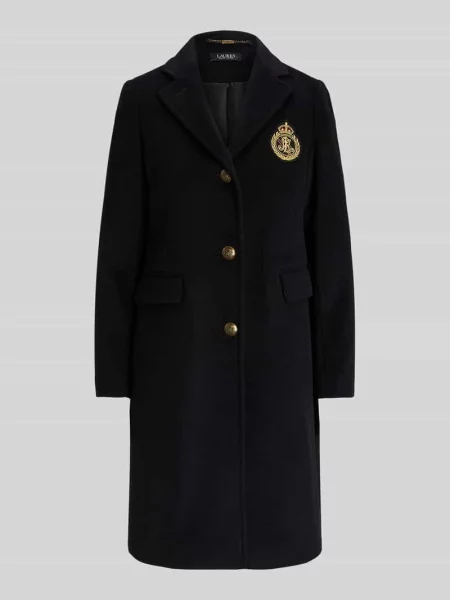 Ralph Lauren Płaszcze Kobieta S Płaszcz jednorzędowy Lauren Ralph Lauren czarny