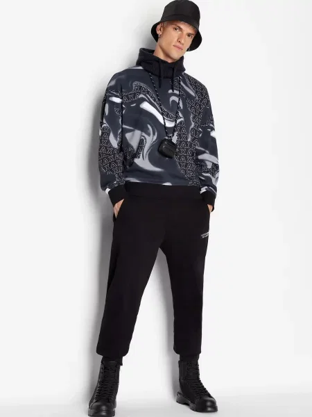 Спортивные штаны Armani Exchange черные
