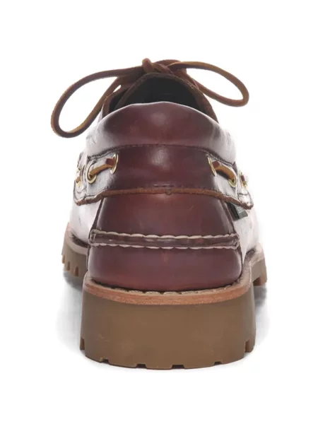 Pantofi loafer Sebago cu șireturi din piele maro