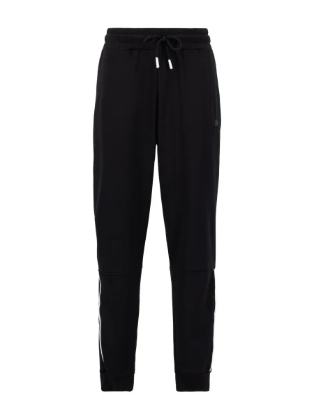 ALPHA INDUSTRIES Pantaloni / argintiu negru