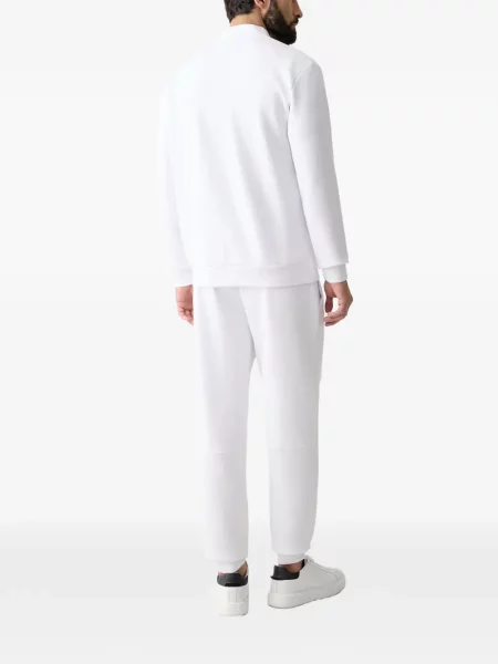 Melegítő szett Ea7 Emporio Armani autogrammal fehér