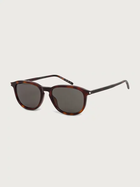 Saint Laurent okulary przeciwsłoneczne brązowe