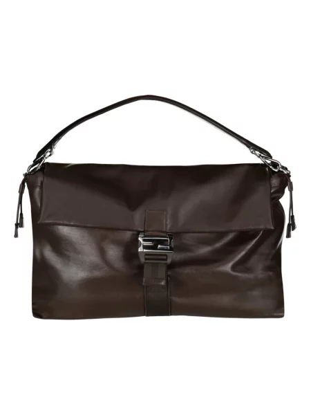 Torba crossbody Fendi brązowa