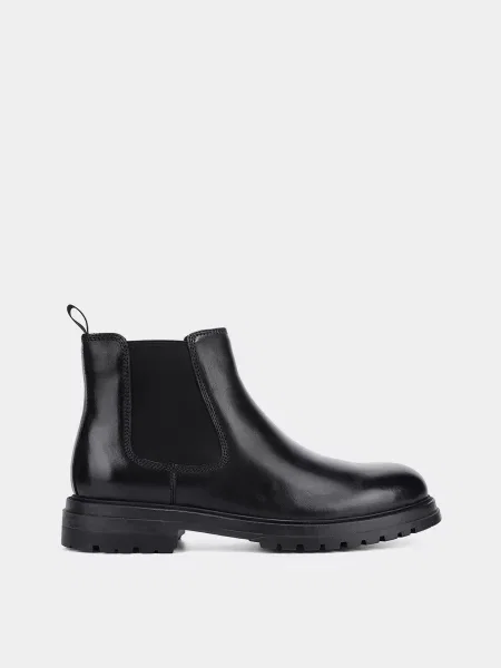 Шкіряні Челсі Miguel Miratez чорний