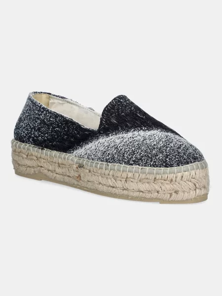 Manebi espadrile Double Sole Espadrilles cu platforma H D0 albastru