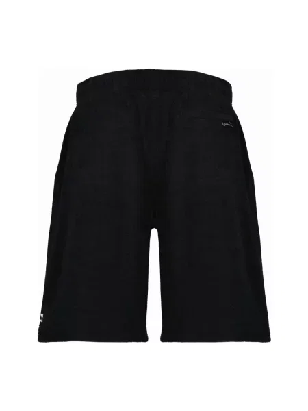 Szorty Courreges frotte z logo czarne