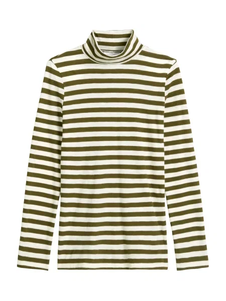 Marc O'Polo DENIM Majica kremna / temno zelena