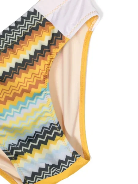 Kąpielówki dziecięce Missoni żółte