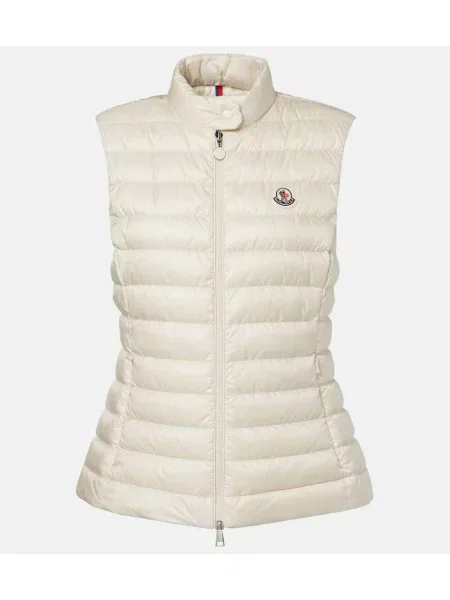 Kamizelka puchowa Moncler biała