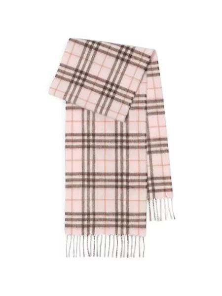 Szal dziecięca Burberry różowa