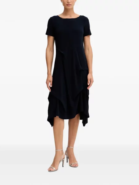 Scurt rochie midi Joseph Ribkoff asimetrică albastru