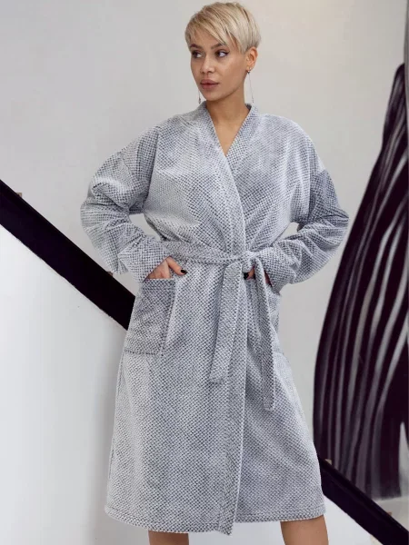 Халат Leinle сірий