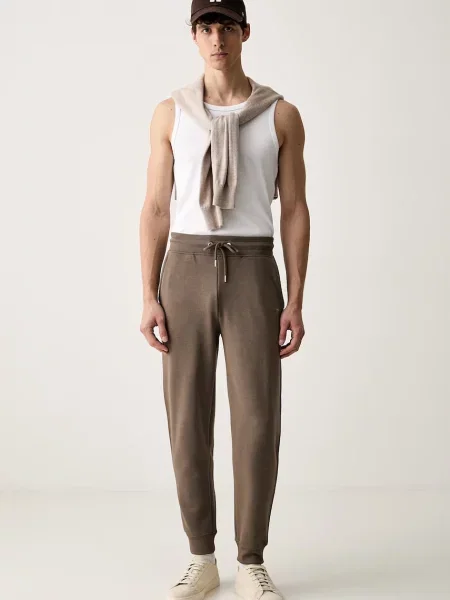 Gant pantaloni de trening pentru bărbați maro