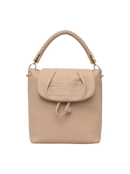 Love Moschino plecak beżowy