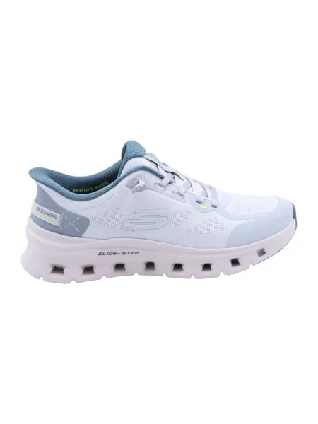 Sneakersy Skechers niebieskie
