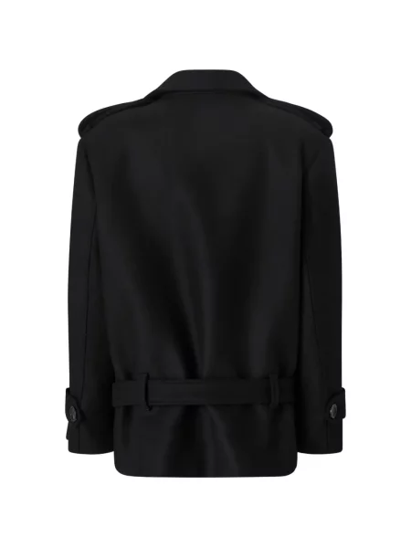 Cu centură palton Pinko negru