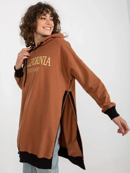 Hanorac Fashionhunters maro
